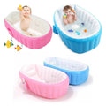🛁👶 Bañera Inflable para Bebé Portátil y Segura – Ideal para Baño y Juego 💦✨