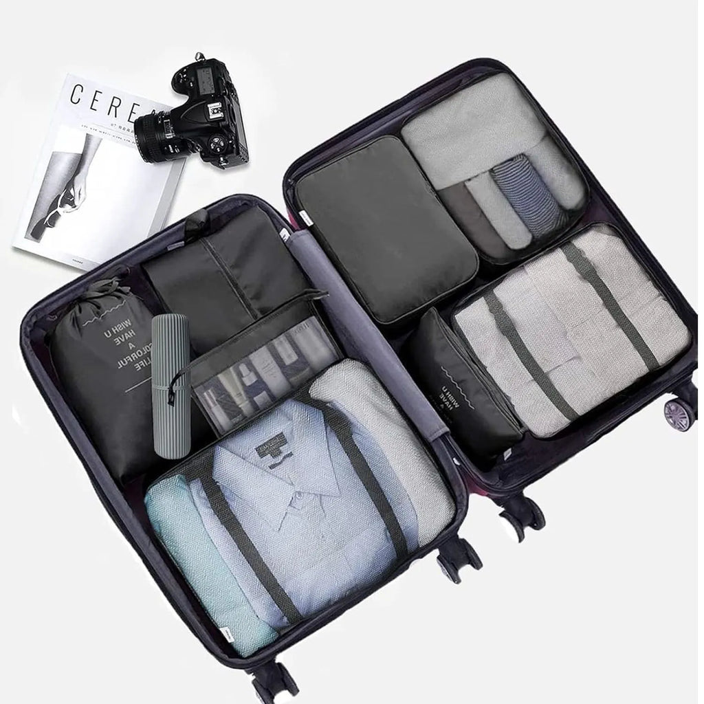 🧳✨ Set Organizador de Viaje x8 Piezas ✨🧳
